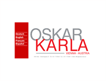 Tablet Screenshot of oskar-karla.at